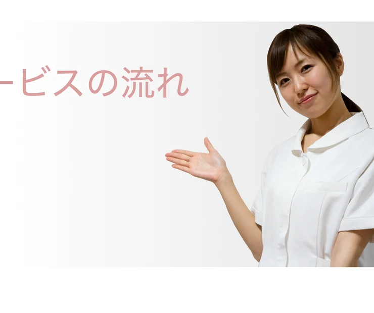 看護師による案内